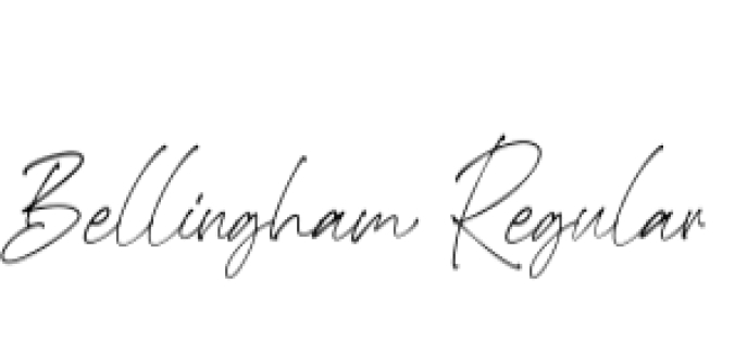Bellingham Script Font Preview