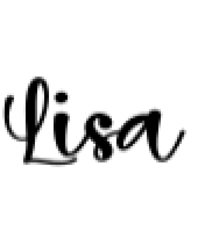 Lisa Font Preview