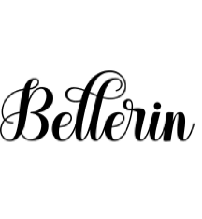 Bellerin Font Preview