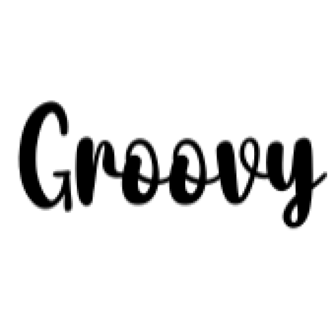 Groovy Font Preview