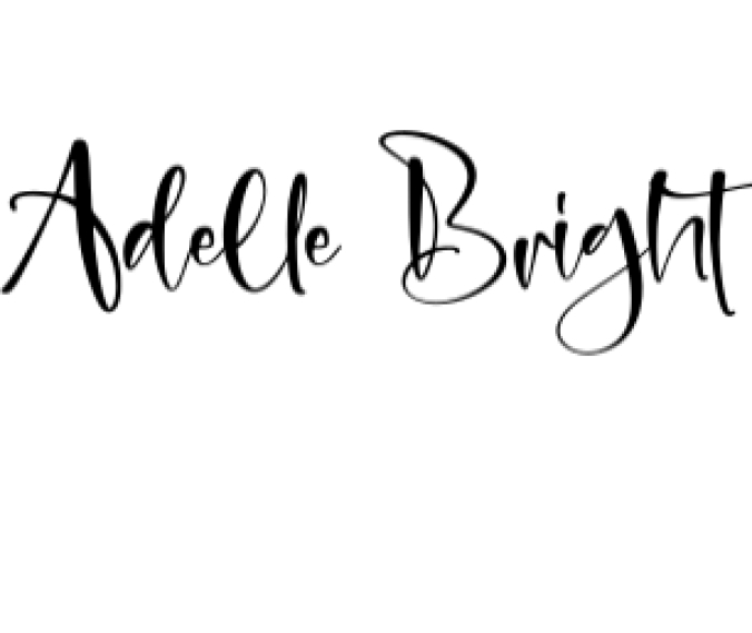 Adelle Bright Font Preview
