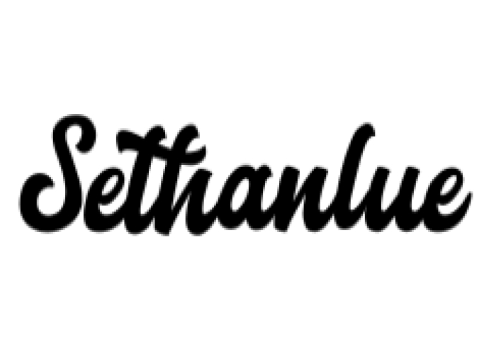 Sethanlue Font Preview