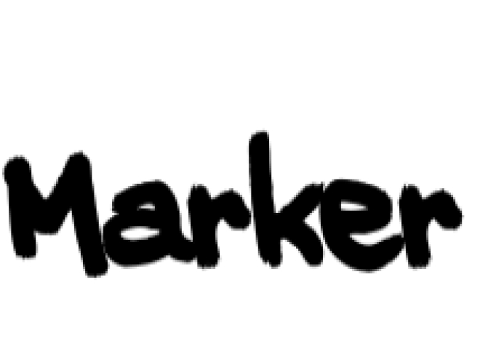 Marker Font Preview