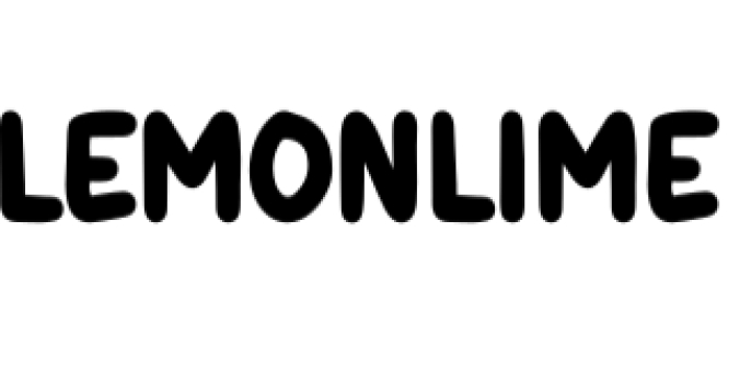 Lemonlime Font Preview