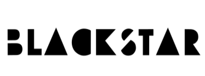 Black Star Font Preview