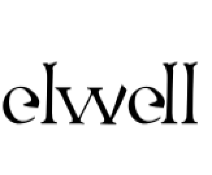Elwell Font Preview