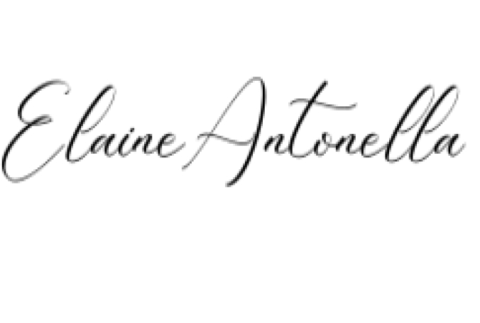 Elaine Antonella Font Preview