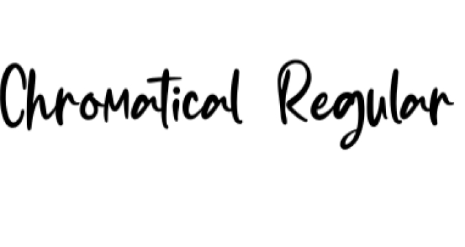 Chromatical Font Preview