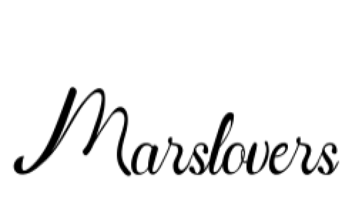 Marslovers Font Preview