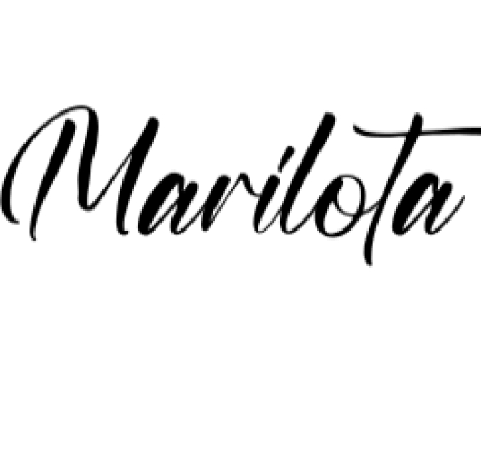 Marilota Font Preview
