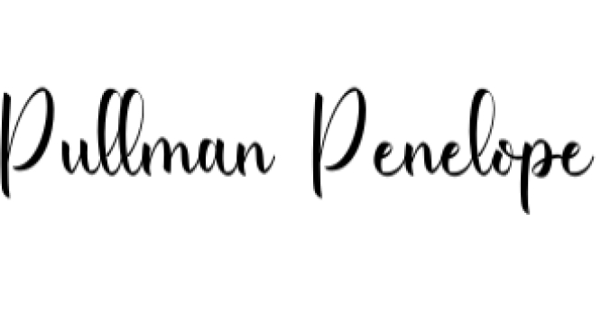 Pullman Penelope Font Preview