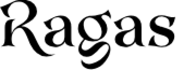Ragas Font Preview
