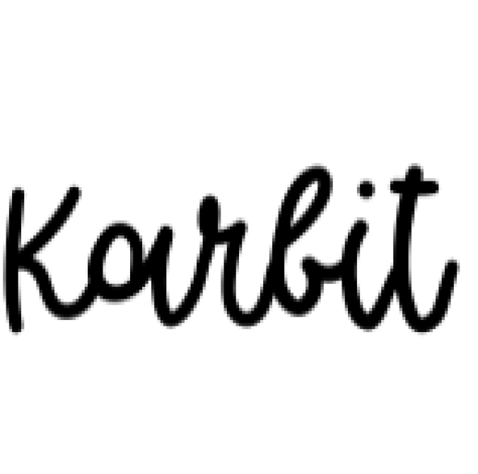 Karbit Font Preview