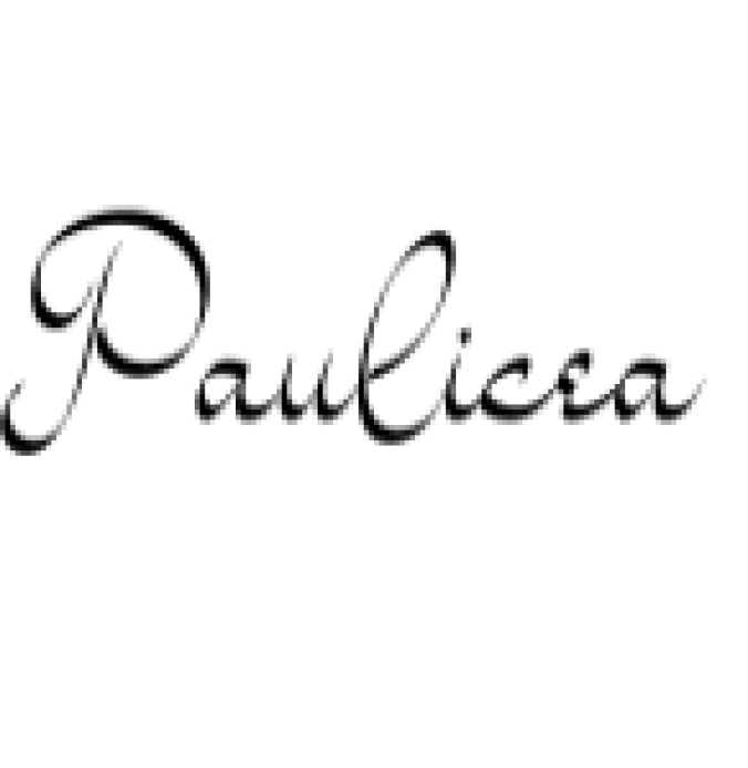 Paulicea Font Preview