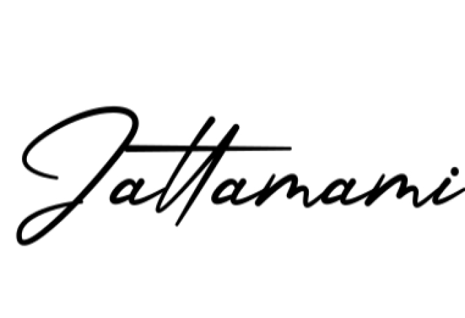 Jattamami Font Preview