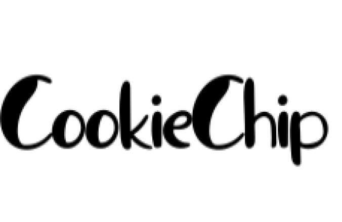 Cookie Chip Font Preview