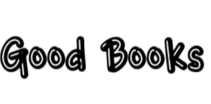 Good Books Font Preview