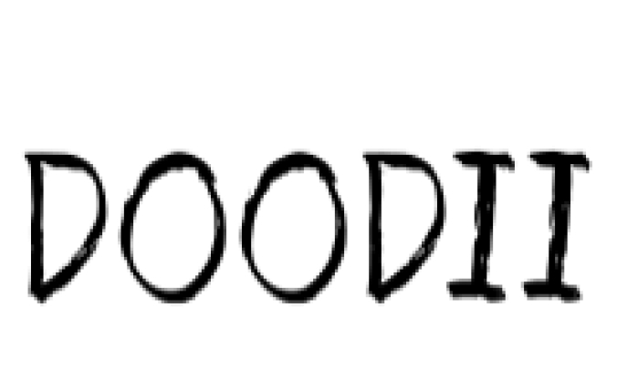 Doodii Font Preview