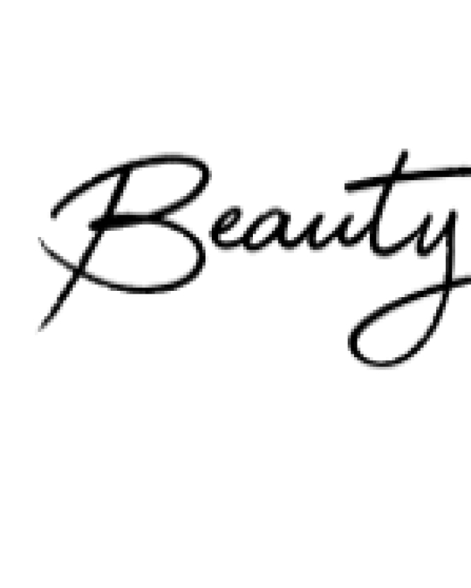 Beauty Font Preview