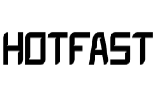 Hotfast Font Preview