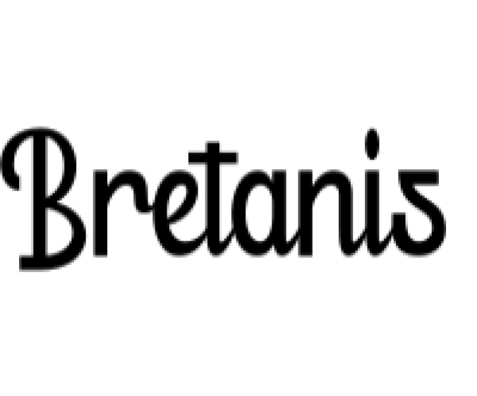 Bretanis Font Preview