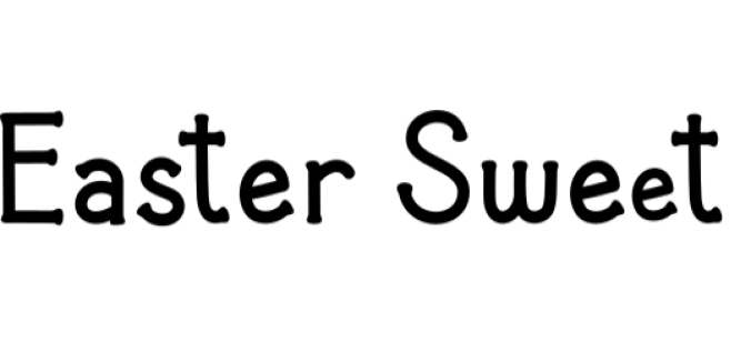 Easter Sweet Font Preview