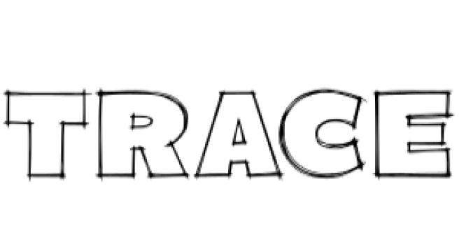 Trace Font Preview