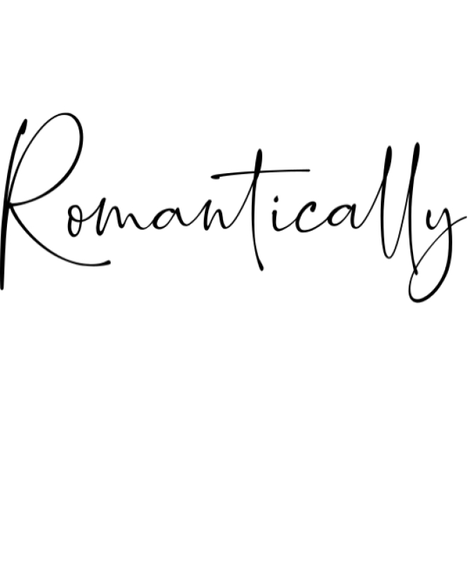 Romantically Font Preview