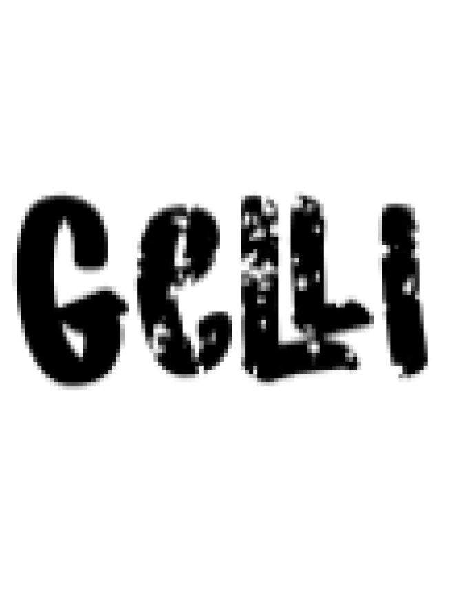 Gelli Font Preview