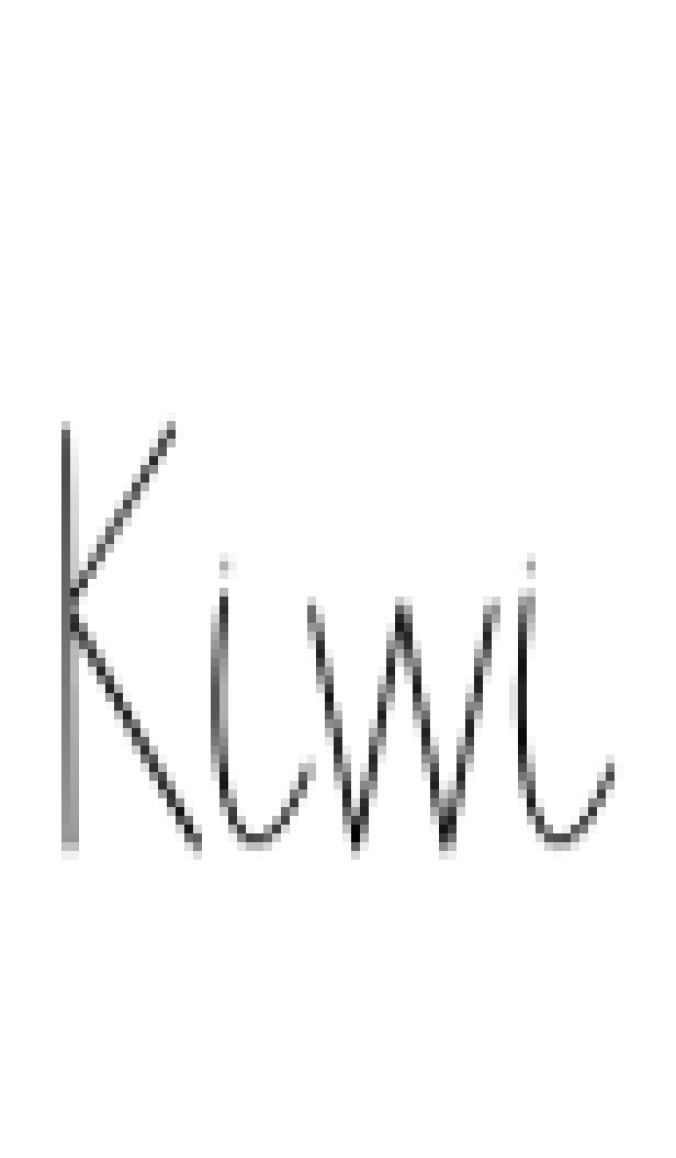 Kiwi Font Preview