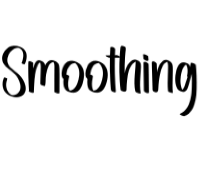 Smoothing Font Preview