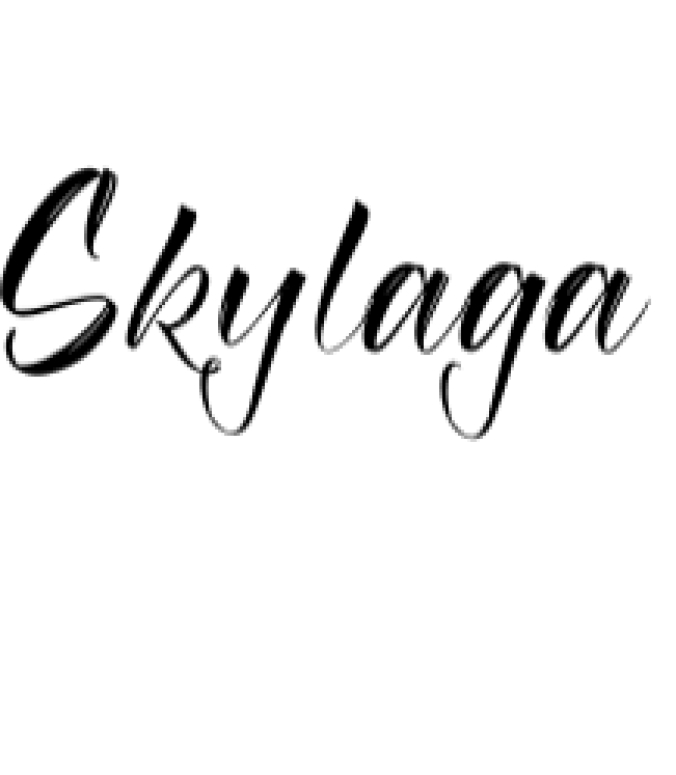 Skylaga Font Preview