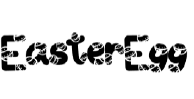 Easter Egg Font Preview