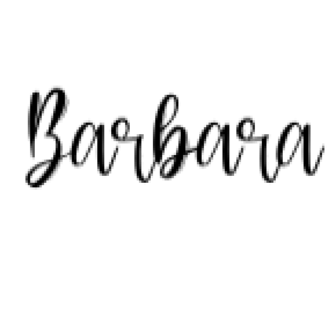 Barbara Font Preview