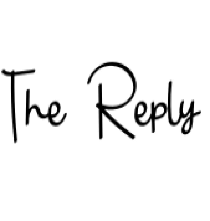 The Reply Font Preview