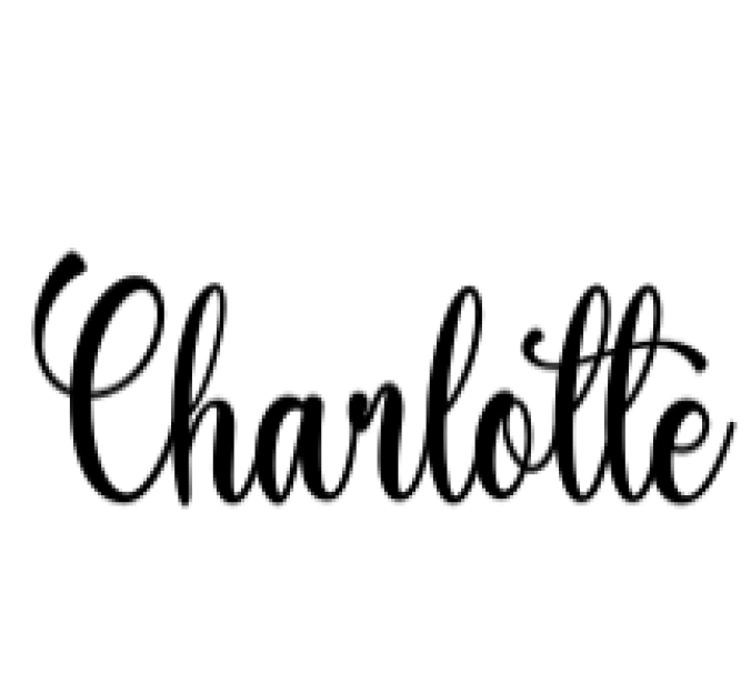 Charlotte Font Preview