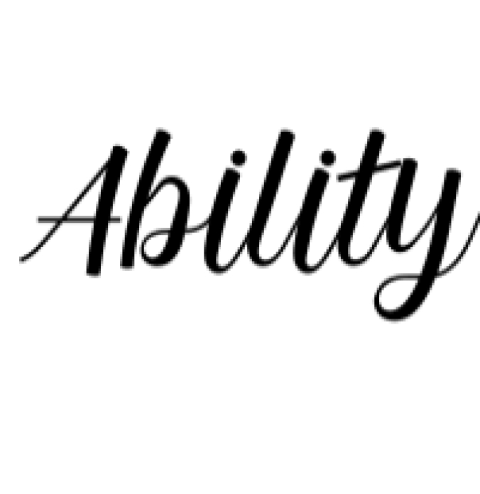 Ability Font Preview