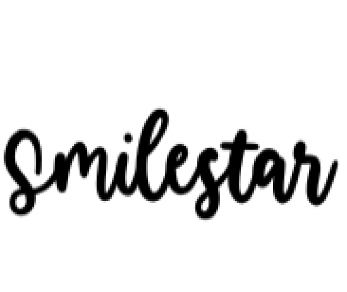 Smilestar Font Preview