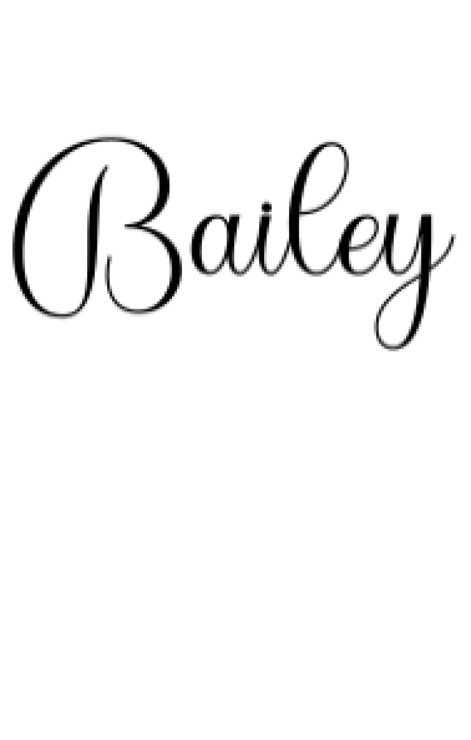 Bailey Font Preview