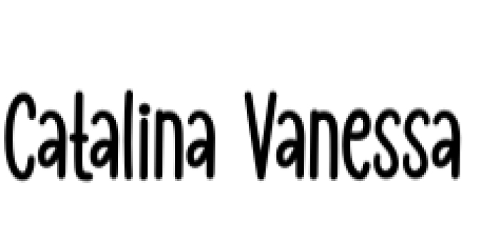 Catalina Vanessa Font Preview