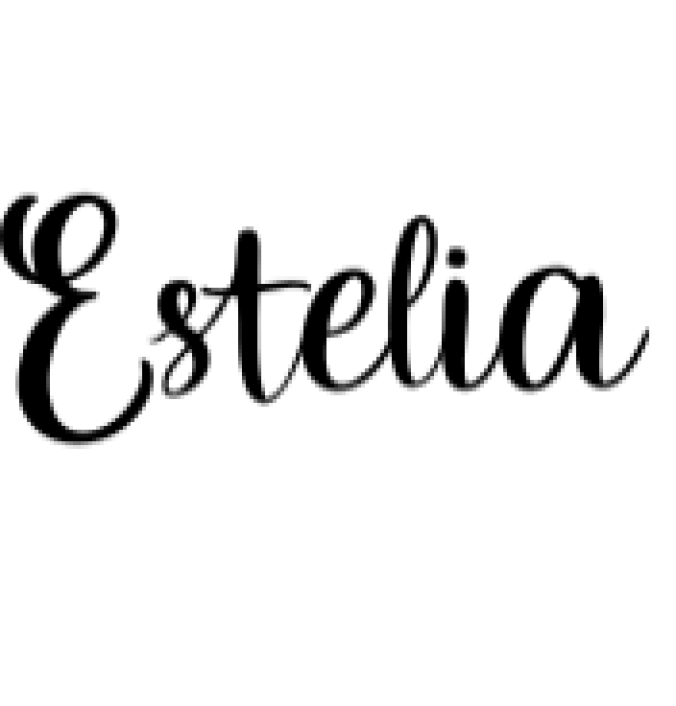 Estelia Font Preview