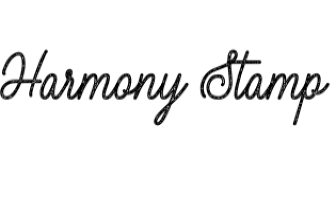 Harmony Font Preview