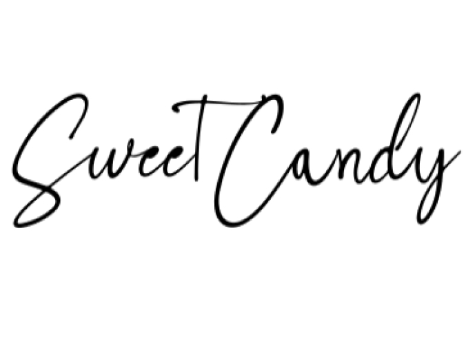 Sweet Candy Font Preview