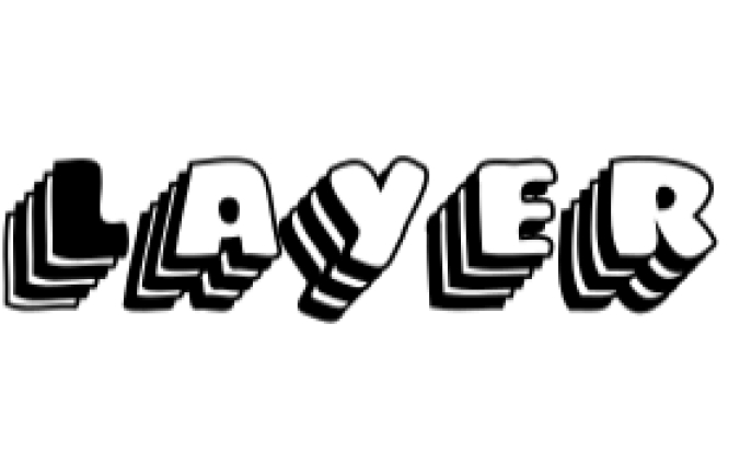 Layer Font Preview