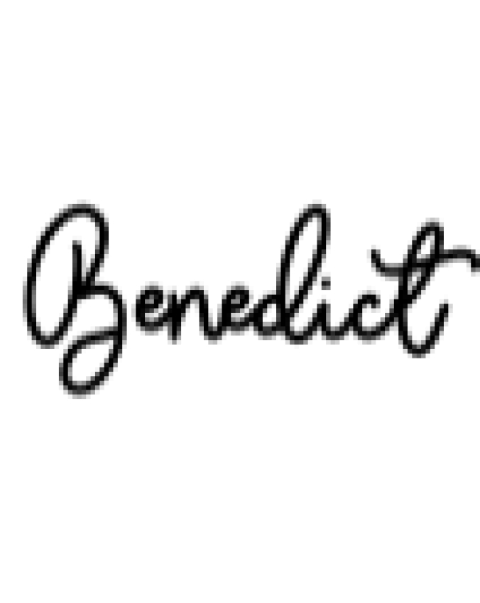 Benedict Font Preview