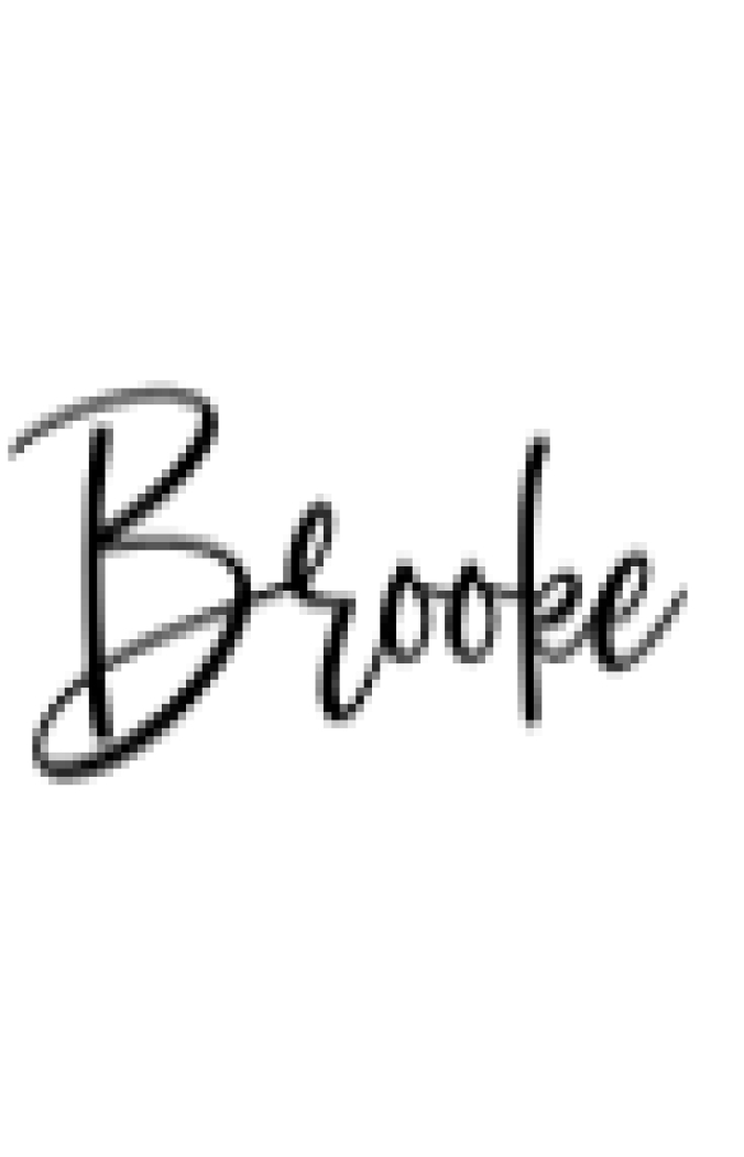 Brooke Font Preview