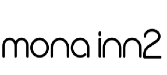 Mona Inn Font Preview