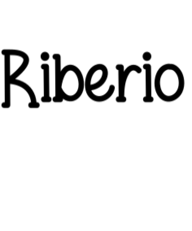 Riberio Font Preview