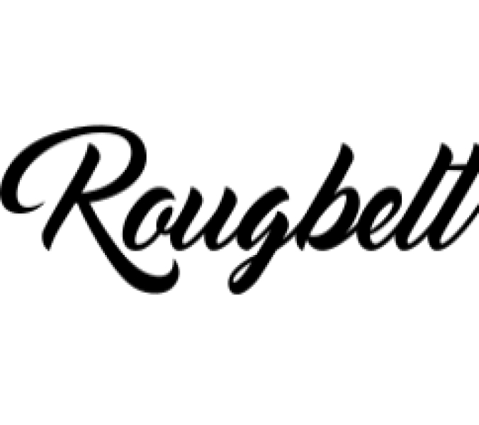 Rougbelt Font Preview