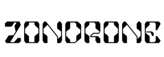 Zondrone Font Preview